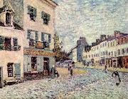 Alfred Sisley Strabe in Marly Sweden oil painting artist